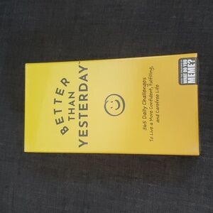 BNIB Better Than Yesterday challenge cards